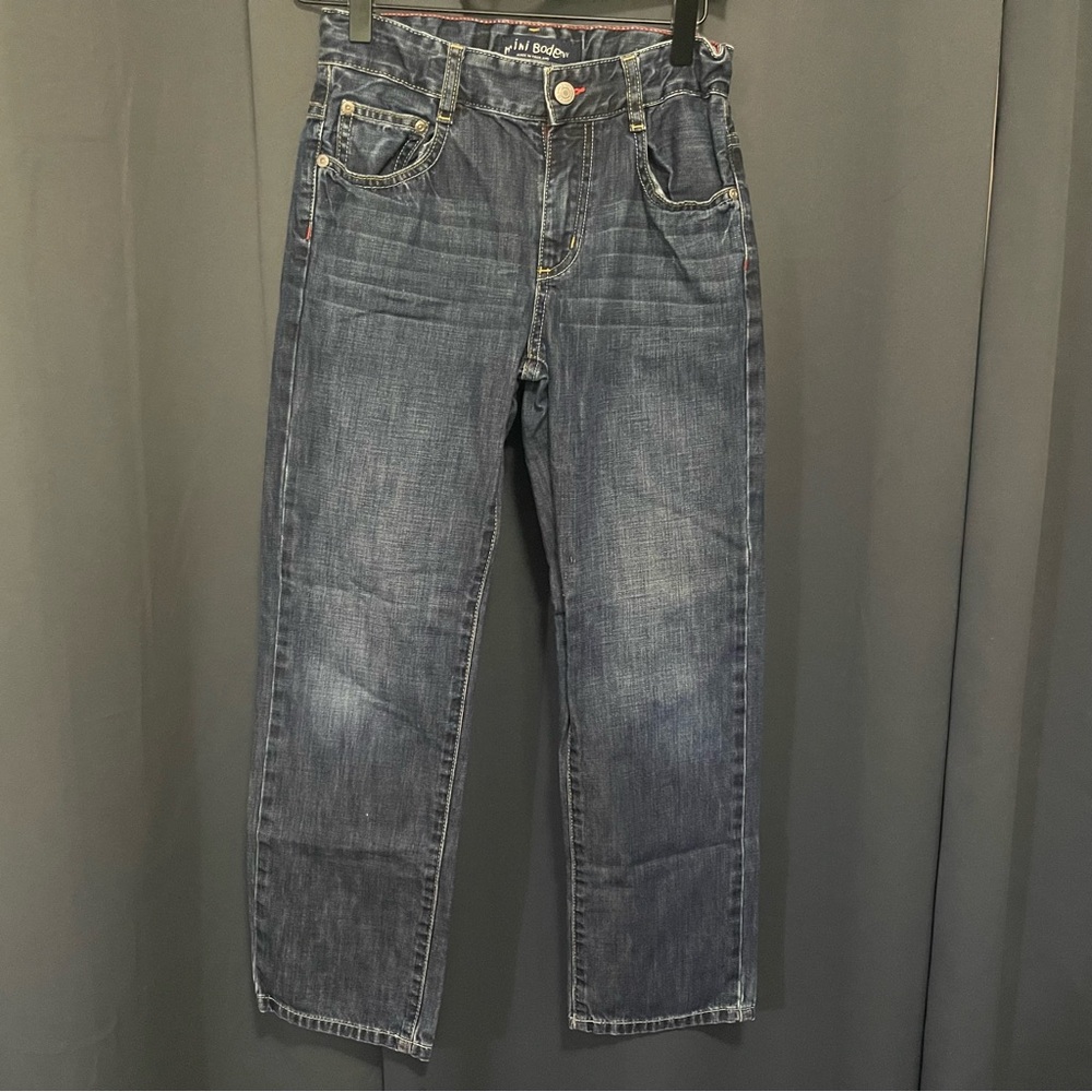 Mini Boden Size 10 Classic Denim Jeans Straight Leg
